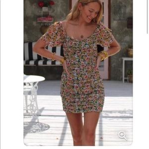 Lush clothing NWT floral bodycon dress